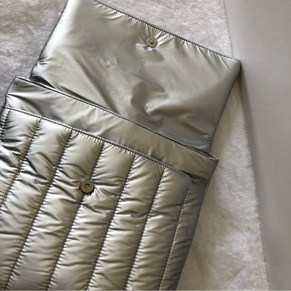 INC International Concepts Britney Nylon Backpack, Silver - Picture 4 of 9